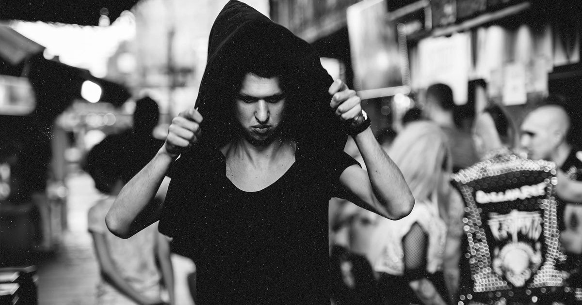 Black and white portrait of Arnas D